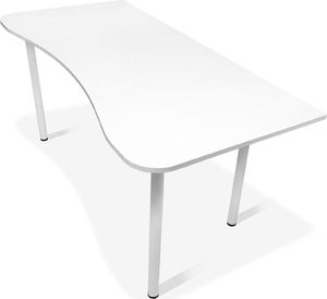 Biurko Zdesk (BB-710W-Po/W-L Białe 138 cmx68 cm 4