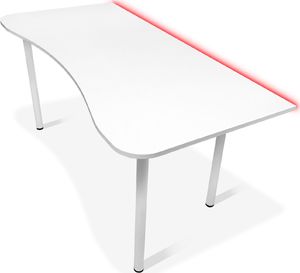 Biurko Zdesk BB-710W-Po/W-LH Białe 138 cmx68 cm 3