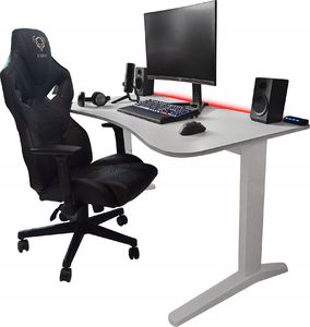 Biurko Zdesk BB-STL/W-Po/W-LH Białe 138 cmx68 cm 3