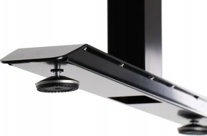 Biurko Zdesk BC-3TB-Po/B Grafitowe 138 cm x 68 cm 9