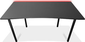 Biurko Zdesk AC-710B-Po/B-LH Grafitowe 138 cmx68 cm 3