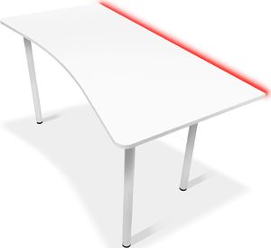 Biurko Zdesk CB-710W-Po/W-LH Białe 138 cmx68 cm HUB USB 4