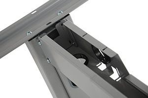 Biurko Zdesk CB-STL/W-Po/W-LH Białe 138 cmx68 cm 13