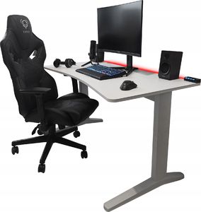 Biurko Zdesk CB-STL/W-Po/W-LH Białe 138 cmx68 cm 3