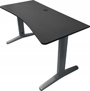 Biurko Zdesk CC-STL/B-Po/B-LH Czarne 138 cmx68 cm 5