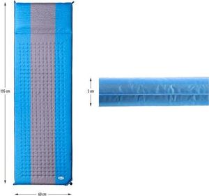 Nils Extreme Nc4340 Niebiesko-szary Mata Samopompująca 6