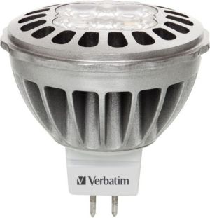 Verbatim Żarówka LED MR16 GU5.3 6.5W 3000K 370lm (52142) 1