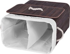 Kosz na pranie Gockowiak 100L brązowy (5902340315798) 5