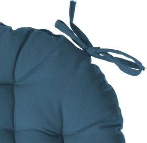 Atmosphera Stylowa morska poduszka wiązana na krzesło 38 cm 2