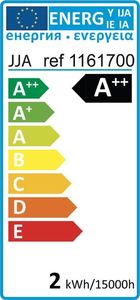 Atmosphera Bursztynowa żarówka LED Amber Straight 2W E27 4