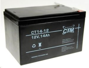 CTM Akumulator 12V/14Ah, Faston 250 (CT12-14) 1