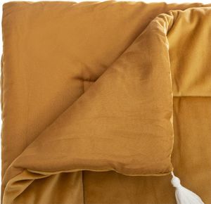 Atmosphera Żółta narzuta na łóżko Sonia Yellow 80x180 cm 5