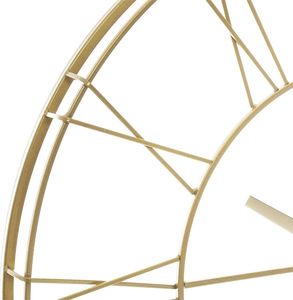 Atmosphera Złoty zegar ścienny Cason Gold 4