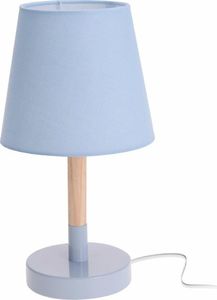 Lampa stołowa H&S Decoration Lampka stojąca z niebieskim abażurem 1