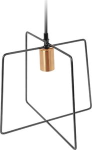 Lampa wisząca H&S Decoration Lampa wisząca metalowa czarna Loft 1