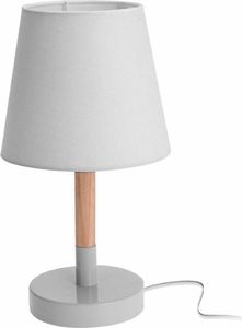 Lampa stołowa H&S Decoration Lampka stojąca z białym abażurem 1