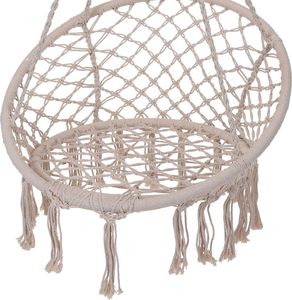 ProGarden Fotel hamakowy Bocianie Gniazdo Boho 80cm 2