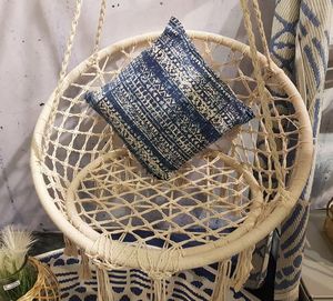 ProGarden Fotel hamakowy Bocianie Gniazdo Boho 80cm 6