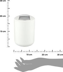 Kosz na śmieci Wenko uchylny 2L biały (5734) 2