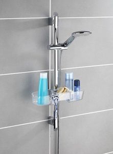 Koszyk prysznicowy Wenko owalny przezroczysty (24016) 2