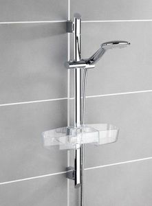 Koszyk prysznicowy Wenko owalny przezroczysty (24016) 4