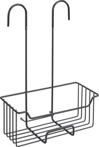 Koszyk prysznicowy Wenko prostokątny czarny (50892) 5