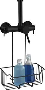 Koszyk prysznicowy Wenko prostokątny czarny (50892) 6