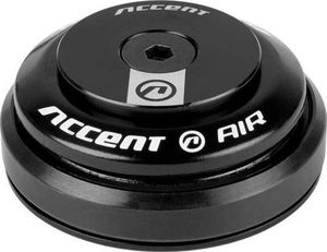 Accent Stery zintegrowane Accent  HI-AIR Taper 1-1/8"-1.5" IS42/IS52 czarne, łożyska maszynowe 1