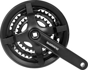 Shimano Mechanizm korbowy FC-TY301 170 mm 48x38x28 170 mm z osłoną 2
