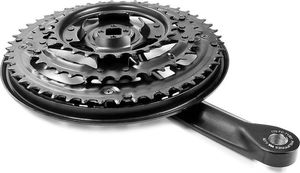 Shimano Mechanizm korbowy FC-TY301 170 mm 48x38x28 170 mm z osłoną 3