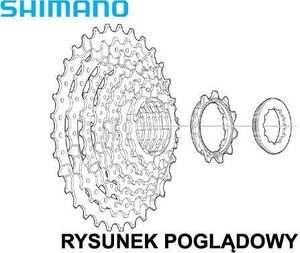 Shimano Kaseta Shimano Acera CS-HG41 8 rz. 11-32 3