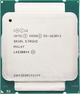 Intel Procesor Intel Xeon E5-1630v3 QUAD 4x3.7GHz LGA2011-3 140W 1