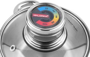 Florina Komplet garnków ze stali nierdzewnej Florina z termometrem Pablo 8 elementów 2