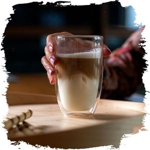 Florina Zestaw 6 sztuk Szklanki termiczne double wall Florina Malachit 450 ml 3