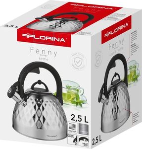 Florina Czajnik ze stali nierdzewnej na indukcję i gaz Florina Fenny Mirror 2,5 l 2