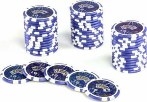 DLGTP Poker nominały żetonów 50 sztuk Żetony do pokera nominał 10 1