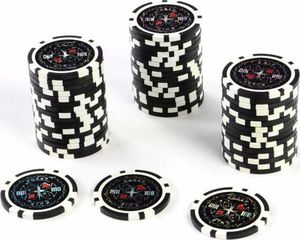 DLGTP Poker nominały żetonów 50 sztuk - Żetony do pokera nominał 100 1