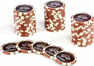 DLGTP Poker nominały żetonów 50 sztuk - Żetony do pokera nominał 10000 1