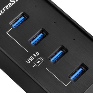 HUB USB SilverStone 4x USB-A 3.0 (SST-EP03) 6