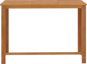 vidaXL 9-cz. zestaw mebli barowych do ogrodu, brązowy 3