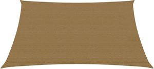vidaXL Żagiel przeciwsłoneczny, 160 g/m, taupe, 3/4x2 m, HDPE 3