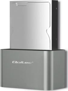Stacja dokująca Qoltec 2.5"/3.5" SATA - USB 3.2 Gen 1 (50315) 3