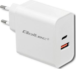 Ładowarka Qoltec 1x USB-A 1x USB-C 3 A (51715) 1