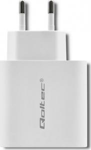 Ładowarka Qoltec 1x USB-A 1x USB-C 3 A (51718) 3