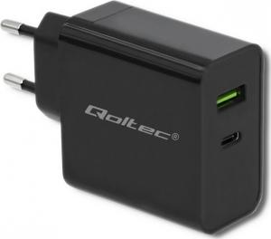 Ładowarka Qoltec 1x USB-A 1x USB-C 3 A (51717) 1