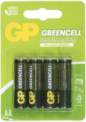 GP Bateria Greencell AA / R6 4 szt. 1