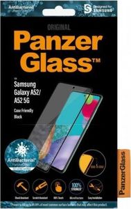 PanzerGlass SZKŁO HARTOWANE PANZERGLASS DO SAMSUNG GALAXY A52/A52 5G ANTYBAKTERYJNE CZARNY 1