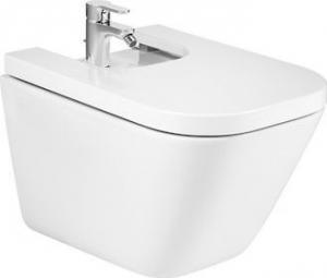 Bidet Roca Bidet Podwieszany Z Ukrytym Mocowaniem I Powłoką Maxiclean Biały A35747600m 1