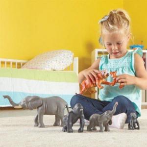Figurka Learning Resources Jumbo Mamy i Dzieci - Zwierzęta z Dżungli (LER0839) 4