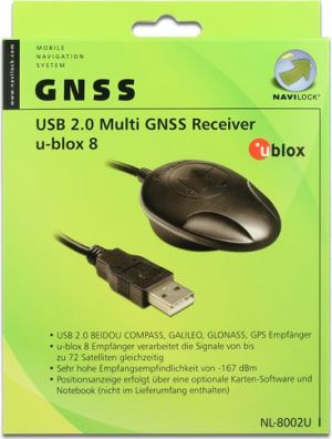 Moduł GPS Delock Odbiornik Multi GNSS (62523) 2